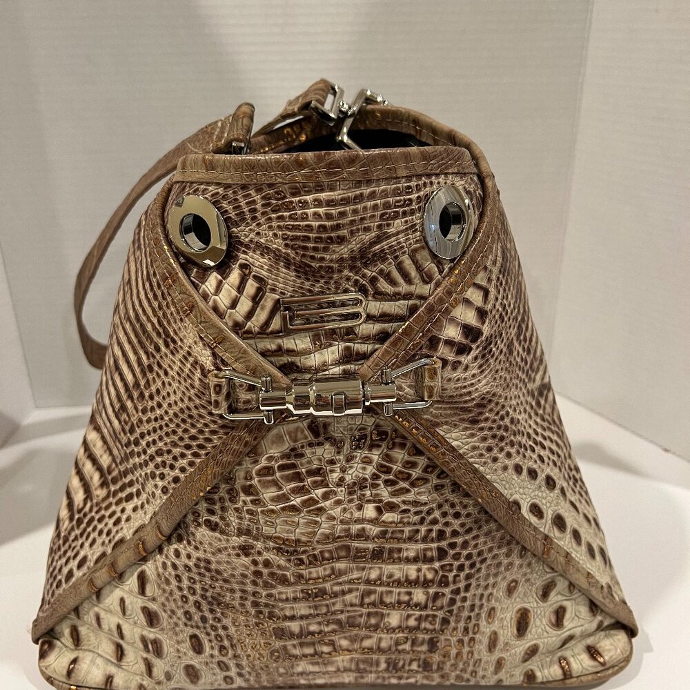 NEW Bswanky Sophie Cote d'Ivoire Leather Convertible Shoulder Bag / Backpack